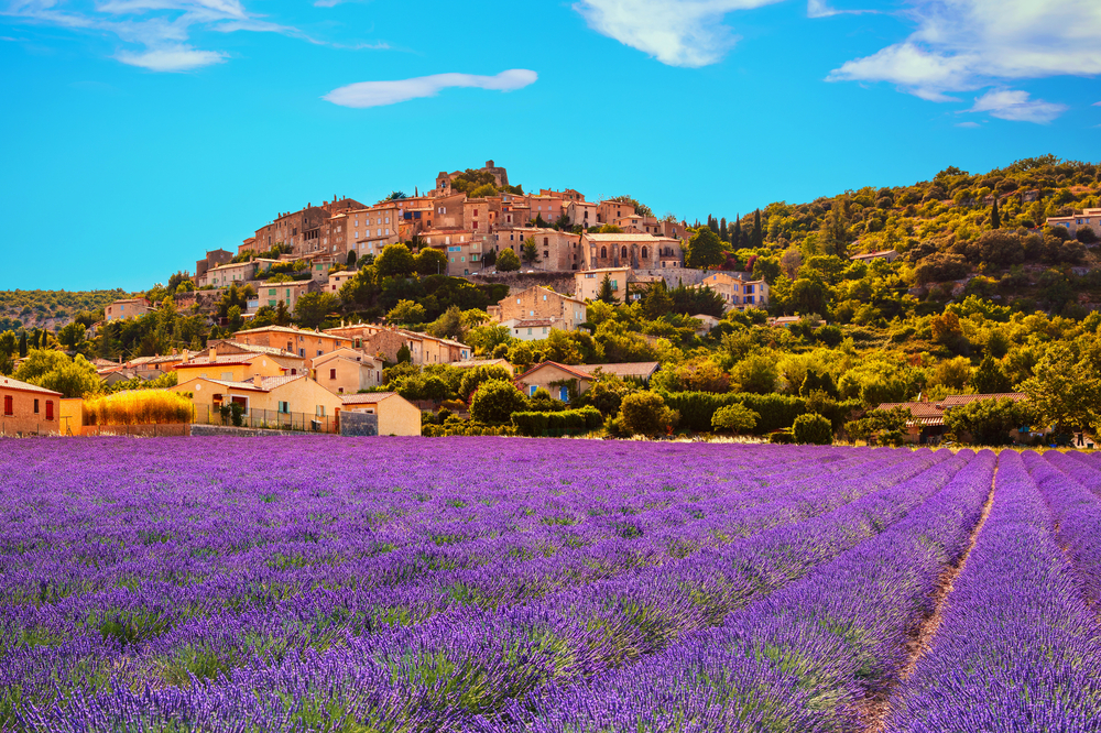 Lavendelvelden, bezienswaardigheden Provence