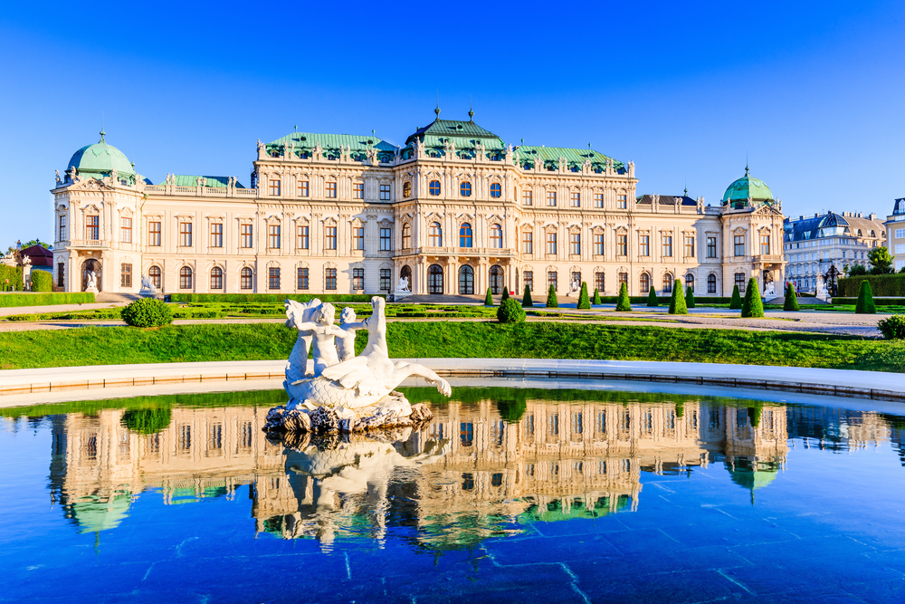 Het Belvedere in Wenen