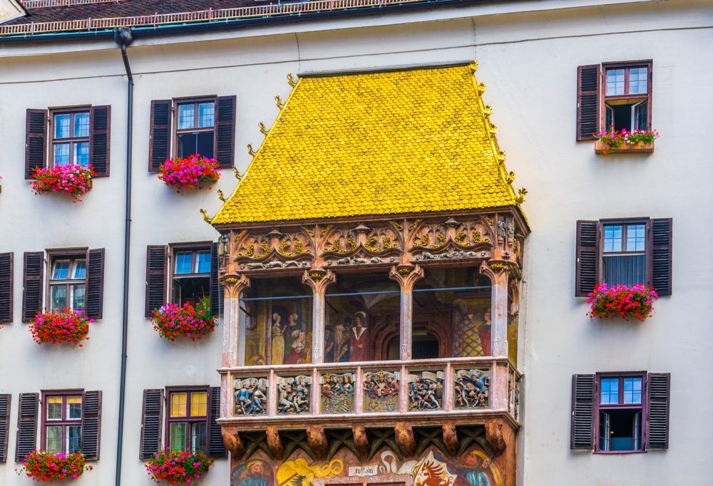 Het gouden dak in Innsbruck