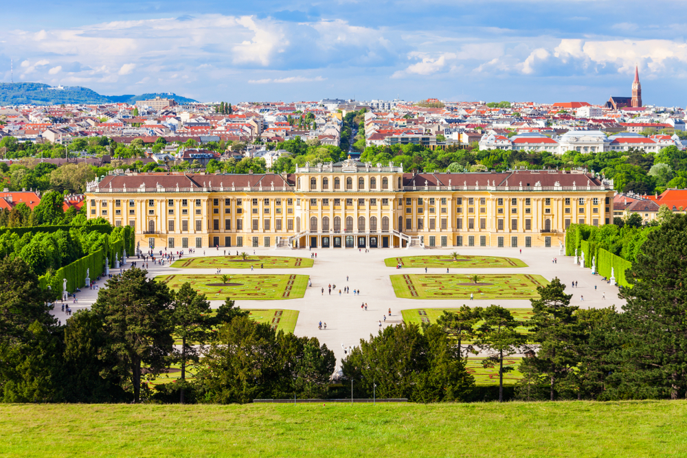 Het paleis Schönbrunn