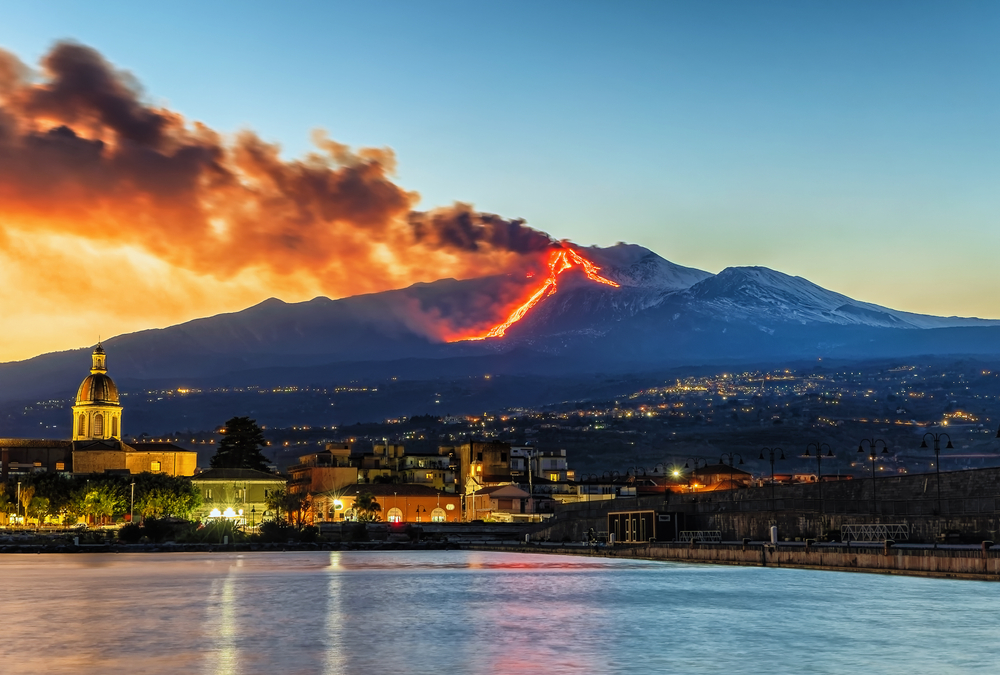 De vulkaan de Etna